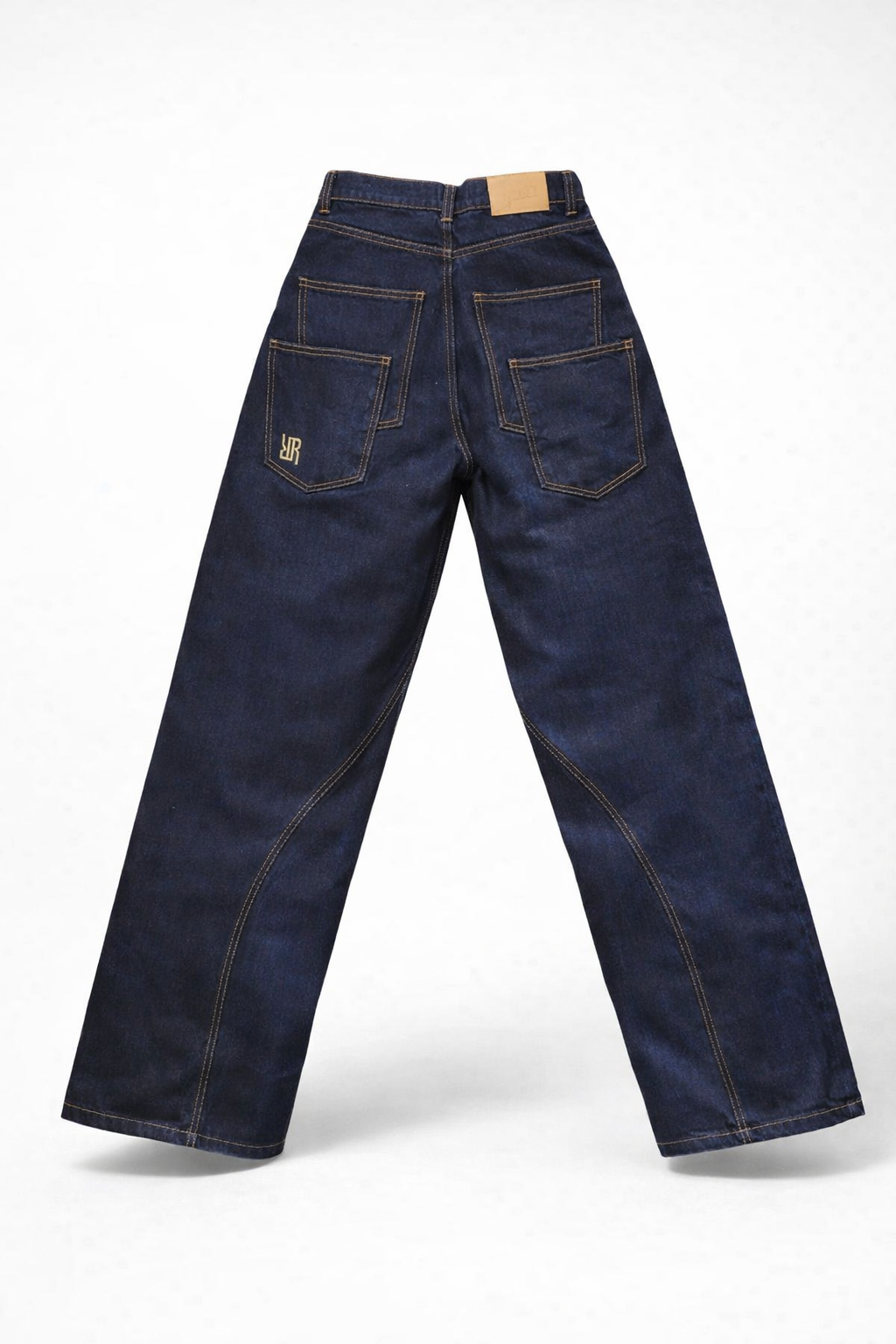 מכנסיים ג'ינס- כחול כהה